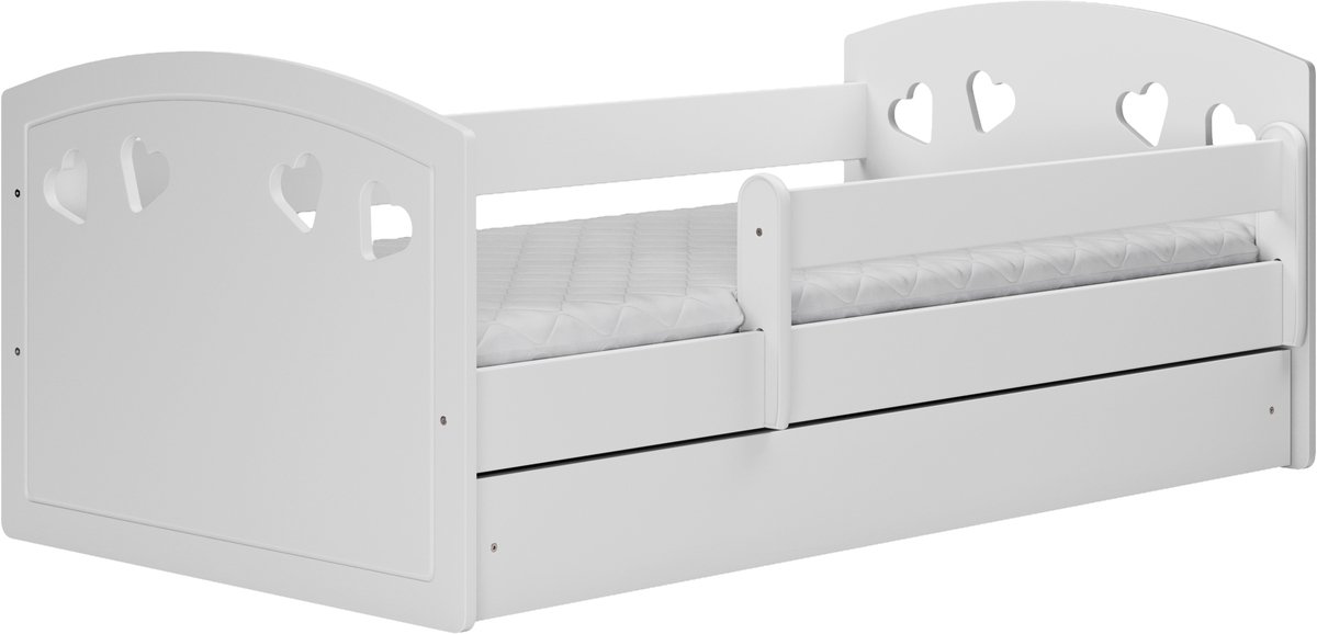Bed Julia wit met lade zonder matras 140/80