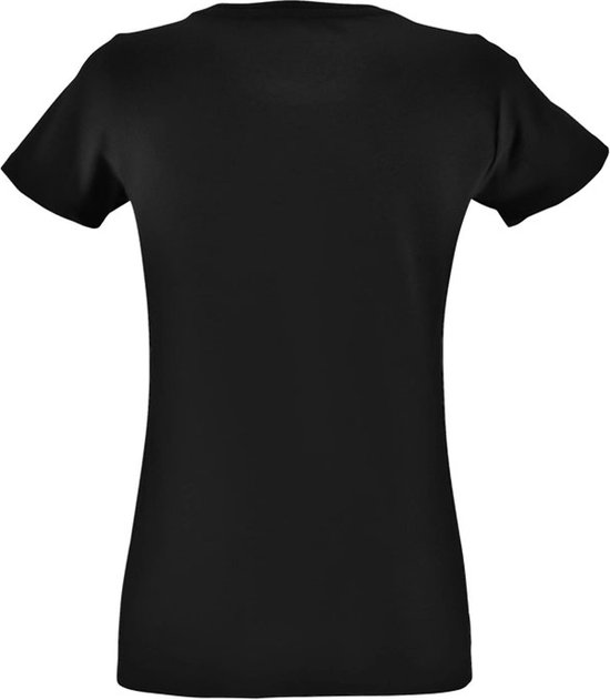 Cerf aux doigts de roche T-shirt femme - musique - concert - rock and roll - guitare électrique - heavy metal - animaux - humour - drôle
