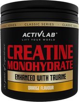 Activlab - Créatine Monohydrate - 300g - Orange - 50 portions