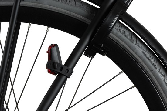 AXA Dwn Set 50 Lux Fietsverlichting - USB Oplaadbare LED Fietslamp Voor en Achter met Remlicht - Fietslampjes Waterdicht - StVZO Goedgekeurd — afbeelding 5