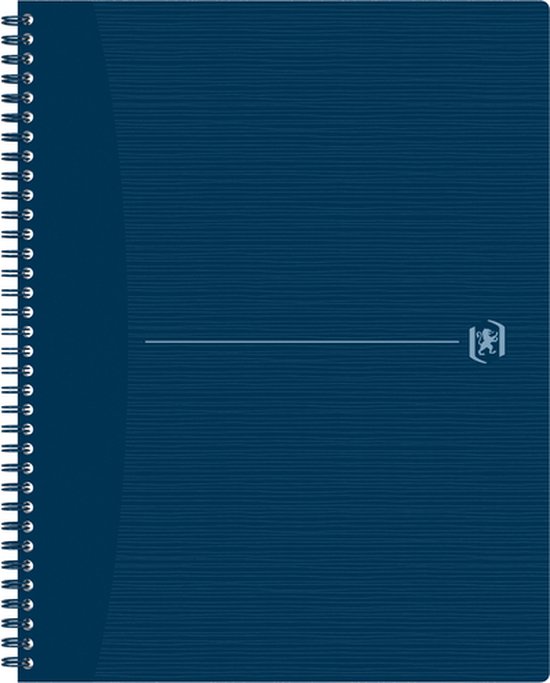 Oxford Origins - duurzaam notitieboek - A4+ - gelijnd - 70 vel - blauw