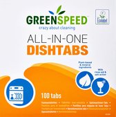 Greenspeed Dishtabs - All-In-One vaatwastabletten  - 1 x 100 stuks
