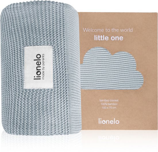 Lionelo - Deluxe Baby Deken - Hypoallergeen - Antibacterieel - Antischimmel - 100% Bamboe Katoen