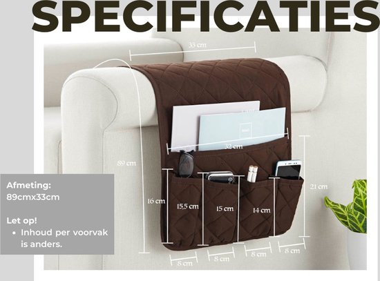 Organisateur de banque marron - Disponible en plusieurs couleurs!