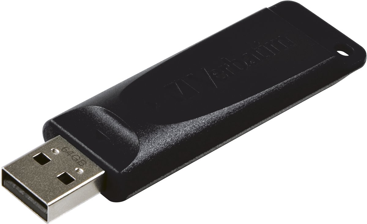 Verbatim Slider Usb-stick - USB 3.0 A - 64 GB - zwart