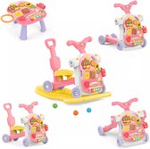 Hibaby 5 in 1 Baby Walker - Educatief Babyspeelgoed - Loopwagen met licht- en geluidseffecten