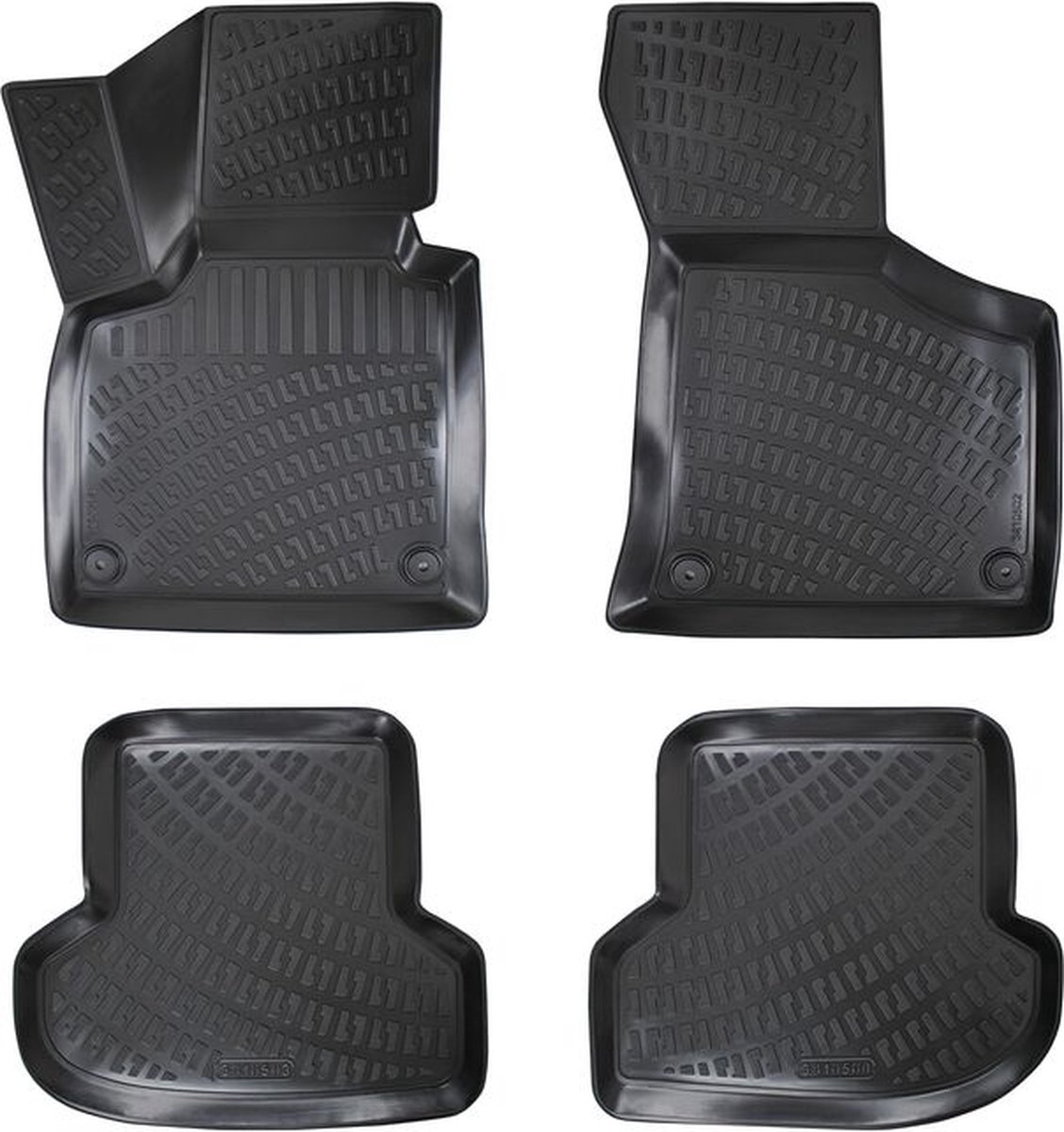 ELMASLINE TAPIS EN Caoutchouc 3D Pour DACIA DUSTER 4x4 À Partir De 2021