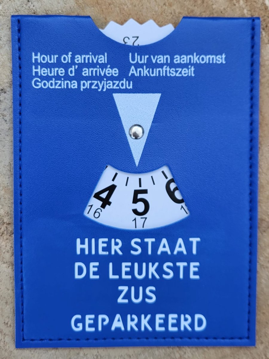 Parkeerschijf - Zus