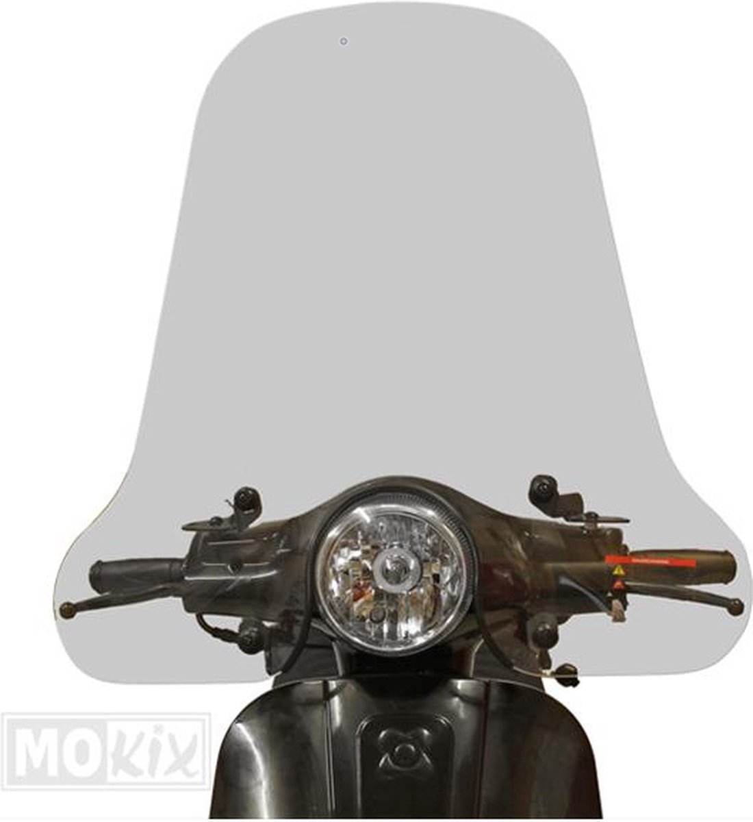 Windscherm hoog smoke KXM - BTC RIVA / AGM VX50 / SENZO RIVA / LUX IVA ...