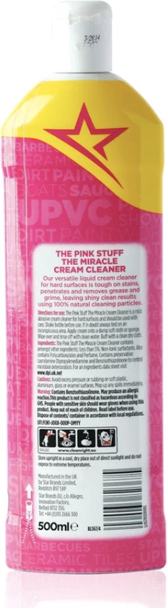 Gel WC nettoyant tâches et calcaire THE PINK STUFF prix pas cher