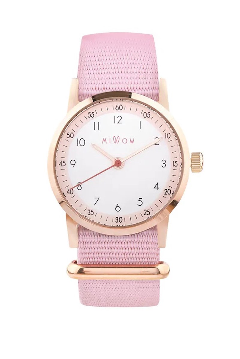 Millow - Blossom Rose Dragée - kinderhorloge meisje - kinder horloge - meisjes horloge - Design - tiener horloge meisje