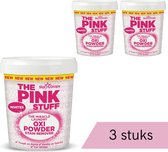 The Pink Stuff - Vlekverwijderaar voor witte was - 3 x 1.2 kg - Voordeelverpakking