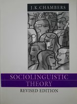 Sociolinguistic Theory