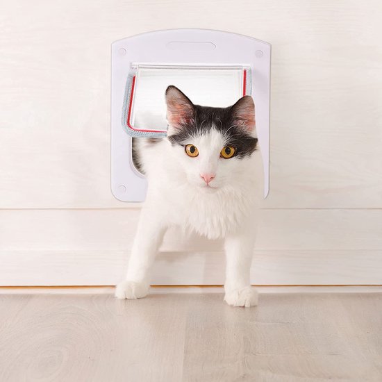 Kattenluik Binnendeur - 9.410.8 Inch Kitty-deur Zonder Klep Voor Binnendeur Huisdierluiken Voor Kleine Katten Tot 20 Lbs Eenvoudige Doe Het Zelf Installatie Geen Training Nodig Blok Kattenluik Binnendeur - 9.410.8 Inch Kitty-deur Zonder Klep Voor Binnendeur Huisdierluiken Voor Kleine Katten Tot 20 Lbs Eenvoudige Doe Het Zelf Installatie Geen Training Nodig Blok