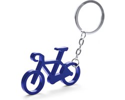 Sleutelhanger fiets - Sleutelring - Sleutelhangers volwassenen - Aluminium - blauw