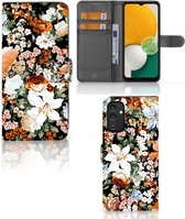 Hoesje geschikt voor Samsung Galaxy A14 5G Dark Flowers