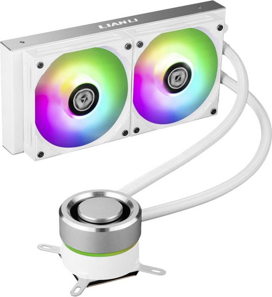 Lian Li GALAHAD AIO 240 RGB v2 PC-behuizing upgradekit Wit