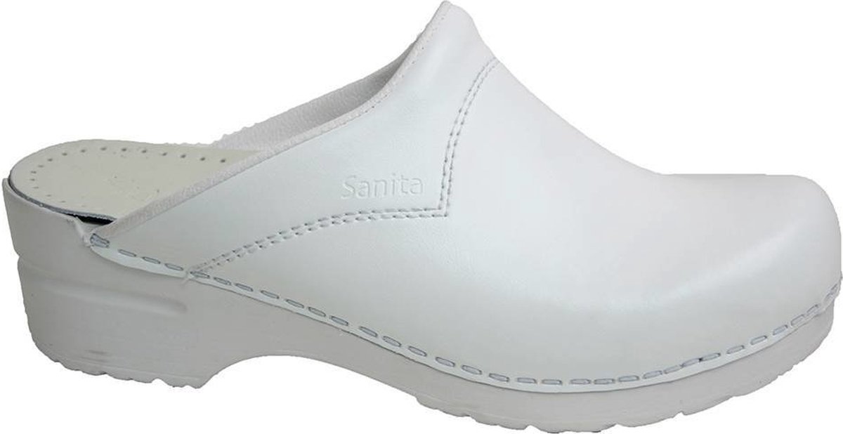 Sanita klompen klompen - Flex - Model 314 - Wit - Maat: 44