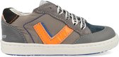 Sneakers | Jongens | Grey Orange | Leer | Shoesme | Maat 23