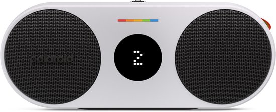Polaroid P2 Music Player - Zwart & Wit - Draadloze Bluetooth Speaker