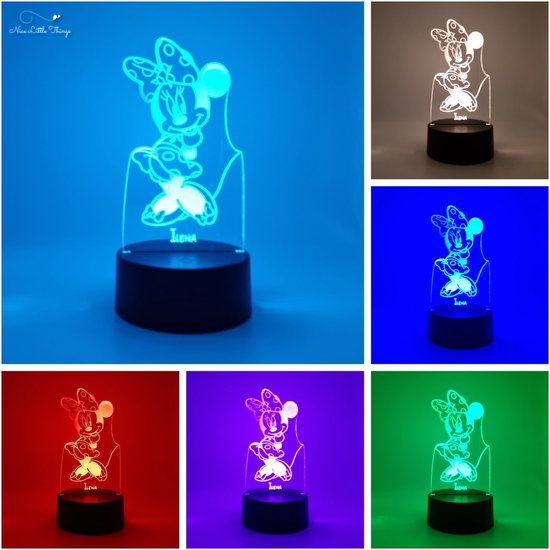 [Nice Little Things] - Gepersonaliseerde RGB LEDlamp Muis