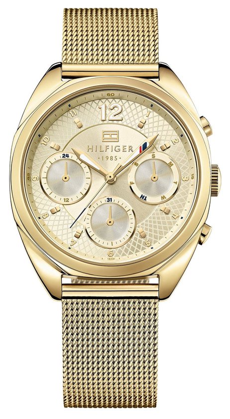 Tommy Hilfiger TH1781488 horloge dames - goud - edelstaal doubl� | bol.com