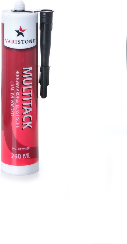 Varistone Multitack 290 ml koker Zwart universele lijm en ...