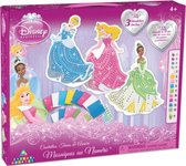 Disney Princess Mozaïeken & Juwelen Plakken Op nummering Hobbypakket - 4+
