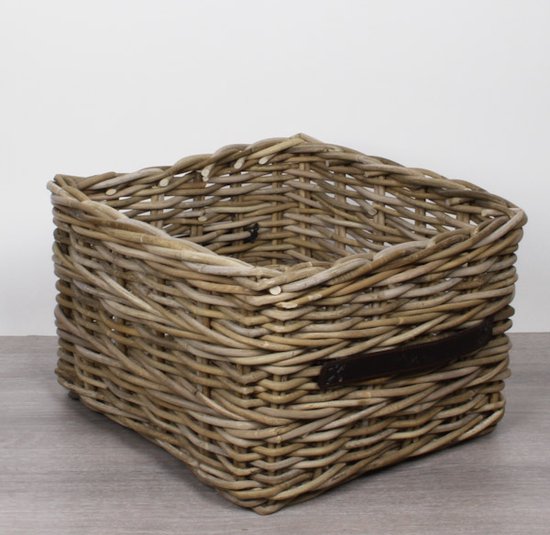 Opbergmand Lotte 85x45x45 & 90x50x50 Grey rotan – , de