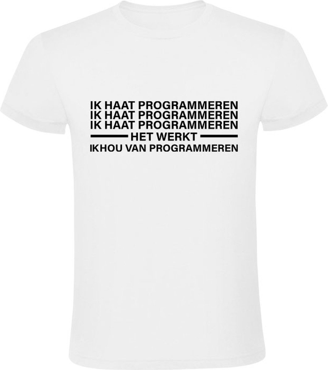 Programmeur Heren T-shirt Computer PC IT Grappig Shirt