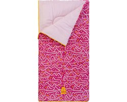 Abbey Camp Kinderslaapzak 2 seizoenen - Dekenmodel - Roze - 140x70 cm - Warm & Comfortabel - Koppelbaar