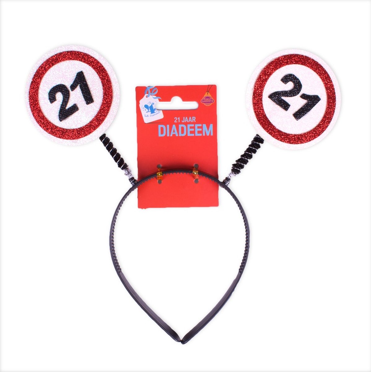 Verjaardagsdecoratieset, 40e Happy Birthday-ballon, rood en wit, verkeersbord, verjaardagsdecoratie met ballonnen, slinger, stickers, slangen, voor mannen en vrouwen, 40e verjaardagsdecoratie