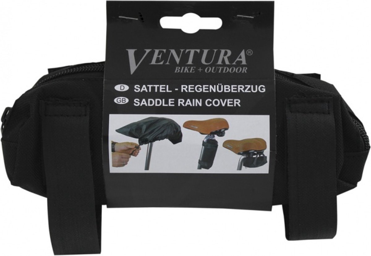 Lastpak Regenhoes zadel - geïntegreerd opbergzakje - universeel - polyester - verstelbaar koordje