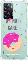 GSM Hoesje OPPO A57 | A57s | A77 4G Shockproof Case met transparante rand Donut