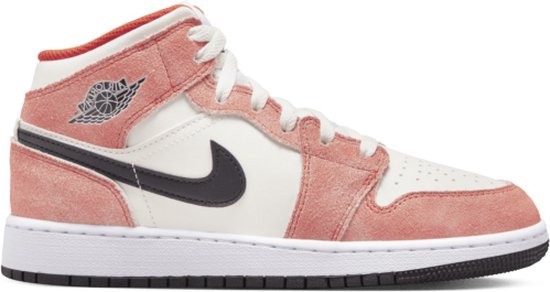 gift Villig Hurtig Nike Air Jordan 1 Mid - Maat 40 - Dames Sneakers - Roze/Wit | bol.com