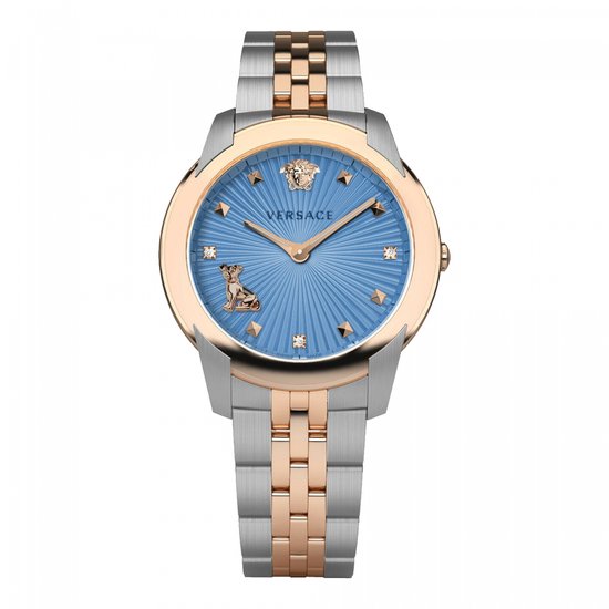 Versace VELR00919 horloge vrouw - Roestvrij Staal - zilver