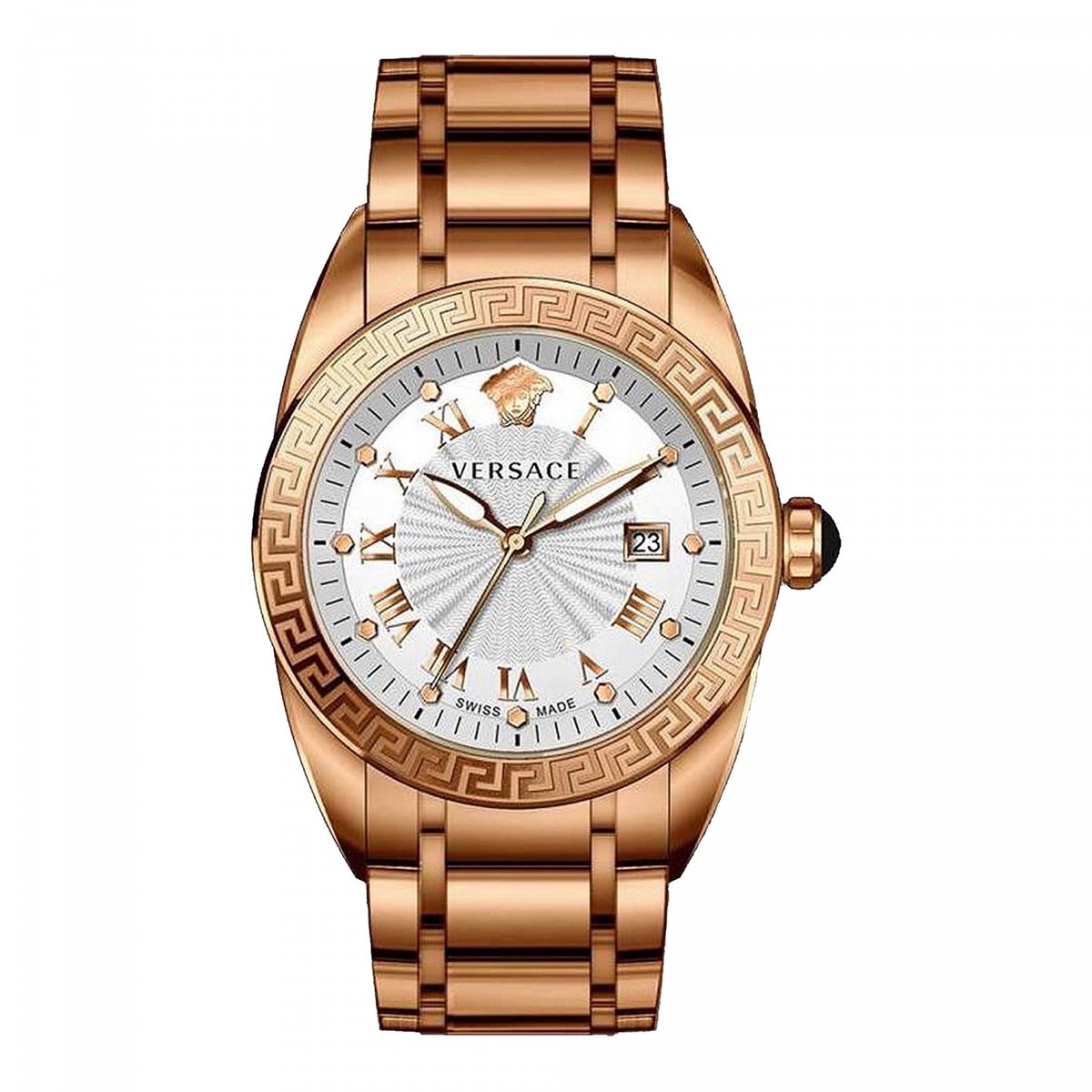 Versace VFE090013 horloge mannen - Roestvrij Staal - rose goud
