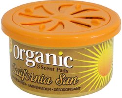 L&D Organic Luchtverfrisser California Sun - Autogeur - Auto luchtje - Auto Geurverfrisser - Autoparfum - Geurverfrisser - Auto accessories - Auto Verfrisser - Auto luchtverfrisser - Verfrisser - Parfum