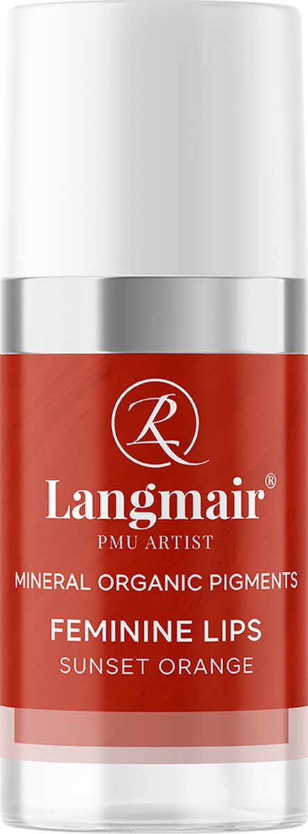 Langmair Lippigmenten voor permanente make-up - Feminine Lips - Sunset Orange