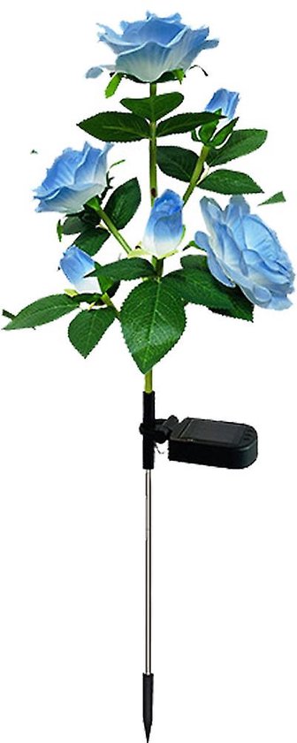 Dremisland 26 stuks glitter rozenboeket, blauwe kunstrozen, boeket, doe-het-zelf bloemenboeket, kunstrozen bloemen met steel, namaakbloemen, bruid, bruiloft, boeketten, rozen, hoofden voor bruiloft