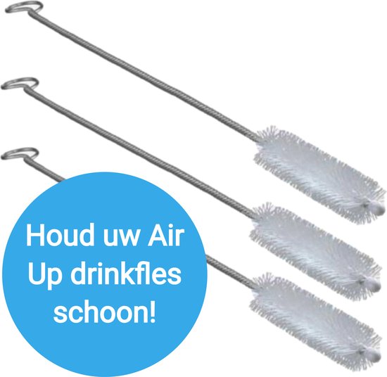 Kalaa® Herbruikbare Schoonmaakborsteltjes - Set van 3 - Geschikt voor Air Up  Drinkfles... | bol.com