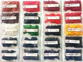 Kaarsenwas Kleurstof / Kleur: Diep donker rood / Gewicht: 20 gram / Kaarsenwas Pigment / Paraffine kleurstof