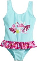Playshoes - Badpak - Flamingo's - Kleding maten in cm UV (shirts, badkpakjes etc): 134/140