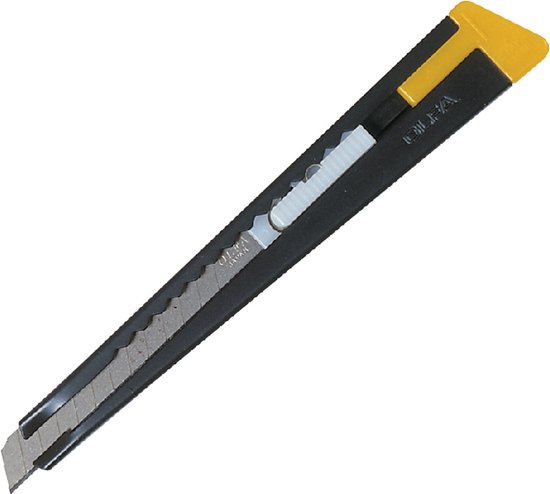 Cutter OLFA 180 B 9 mm in Metallo con Cursore