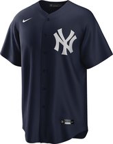 Nike Mlb New York Yankees Official Replica Alternate Home T-shirt Met Korte Mouwen Blauw M Man