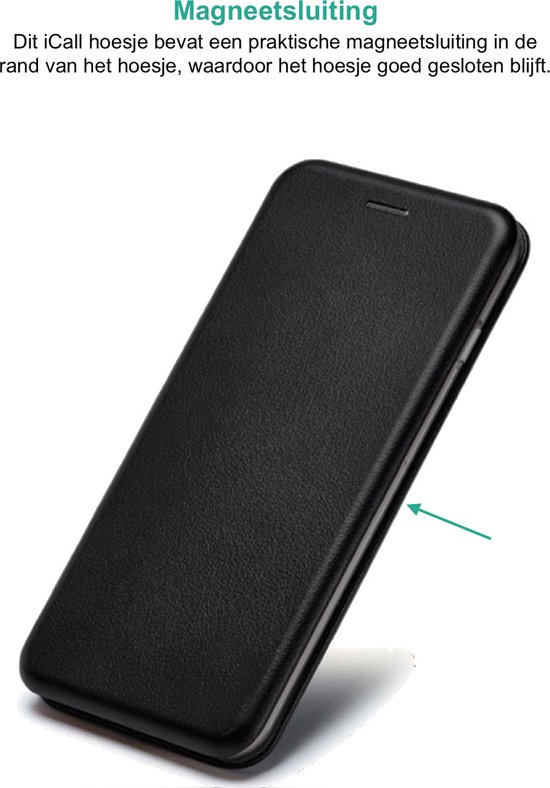 Coque Samsung Galaxy A04s / A13 5G - Protecteur d'écran FullGuard - Book Case Cuir ThinShield Zwart & Protecteur d'écran