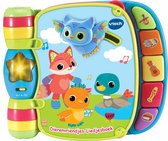 VTech Baby Dierenvriendjes Liedjesboek - Interactief Speelgoed - Babyboekje - Kinderboeken - Blauw - Cadeau - 3 tot 36 Maanden