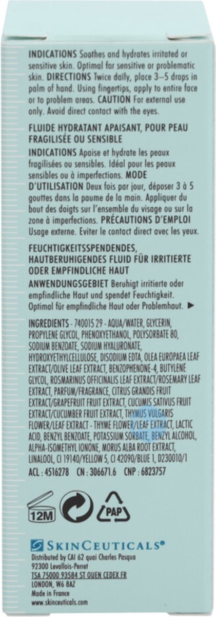 SKINCEUTICALS Fytocorrectief 30ml Rode Verhelderende Essentie