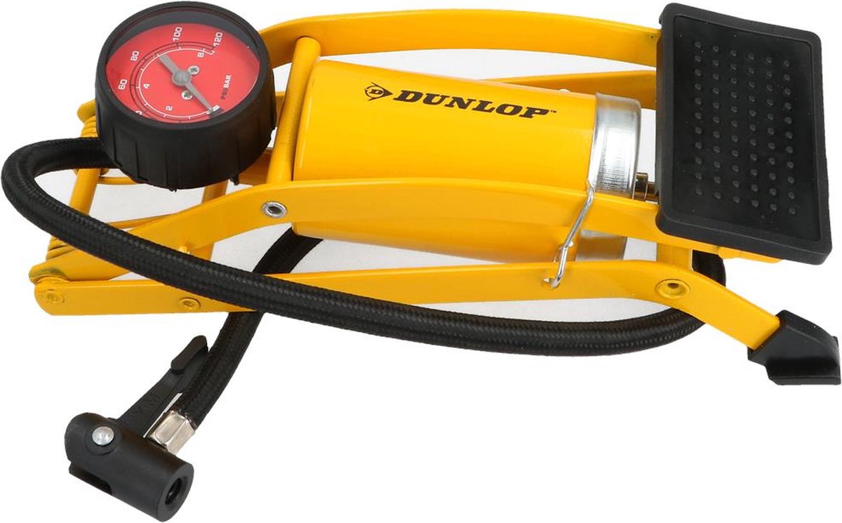 Dunlop Voetpomp met manometer | bol.com