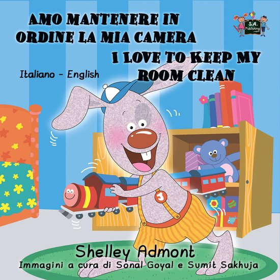 Italian English Bilingual Collection - Amo mantenere in ordi ... - cover